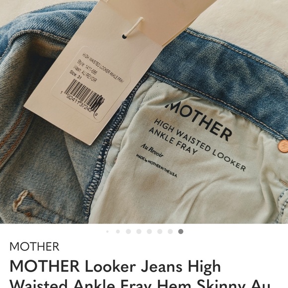 MOTHER Light Blue Skinny Jeans - Picture 9 of 9